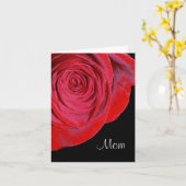 Single Red Rose Mapkaart Kaart (Gele Bloem)