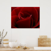 Single Red Rose Print (Keuken)
