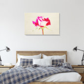 Single Roos Art Fotografisch afdrukken (Insitu (Slaapkamer))