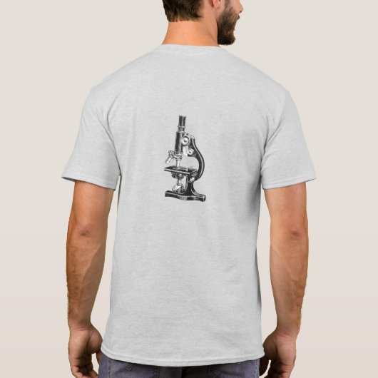 Single Scientist Science Major Doctor in de wetens T-shirt (Achterkant)