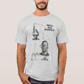 Single Scientist Science Major Doctor in de wetens T-shirt (Voorkant)