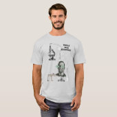 Single Scientist Science Major Doctor in de wetens T-shirt (Voorkant volledig)