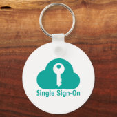 Single Sign-On Cloud Key Security Sleutelhanger (Achterkant)