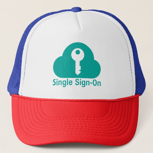 Single Sign-On Cloud Sleutelbeveiliging Trucker Pet (Voorkant)