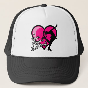 Single Skater, hot-roze en zwart Trucker Pet
