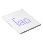 Single SOHT in het script voor Thai Language Notitieblok (Schuin)