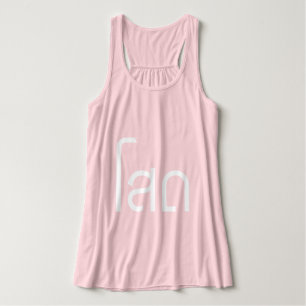 Single SOHT in het script voor Thai Language Tanktop