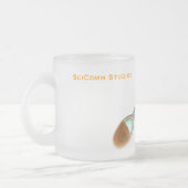 Single Sperm Cell Matglas Koffiemok (Links)