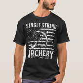 Single String Archery Bootcamp 2022 T-shirt (Voorkant)