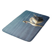 Single Swan Badmat (Gekanteld)