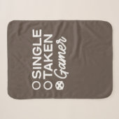 Single Take Gamer Sherpa Deken (Voorkant (horizontaal))