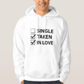 Single Take In Love Hoodie (Voorkant)