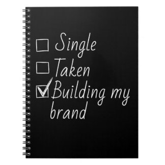 Single Taken Checklist Style Motivational Quote  N Notitieboek