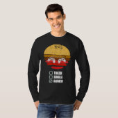 Single Taken Gamer Relationship  Valentine's Day f T-shirt (Voorkant volledig)