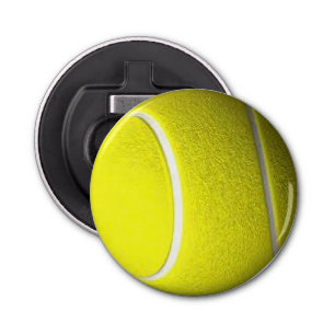 Single Tennis Ball-poorten Button Flesopener