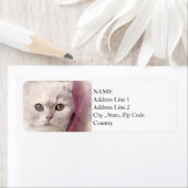 Single Time Kat | ABSTRACT | WATERVERF Etiket (Insitu)