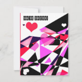 Single Track to Love 1 U bent uitgenodigd voor Kaa Kaart (Voorkant)