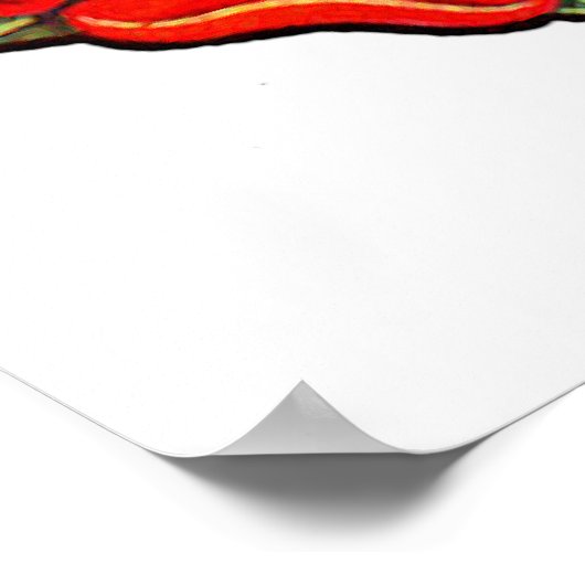 Single Tudor Roos Poster (Hoek)