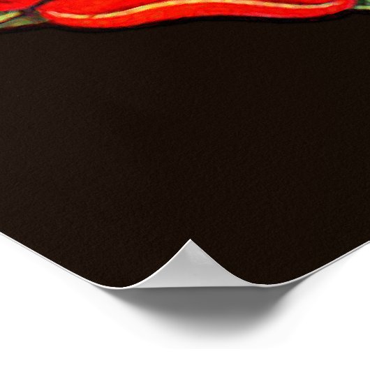 Single Tudor Roos Poster (Hoek)