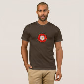 Single Tudor Roos T-shirt (Voorkant volledig)