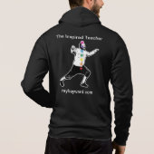 Single Whip Chakra Zip-up Hoodie (Achterkant)