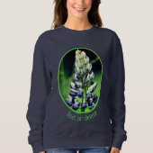 Single Wild Paars Lupine Flower, aangepast Trui (Voorkant)