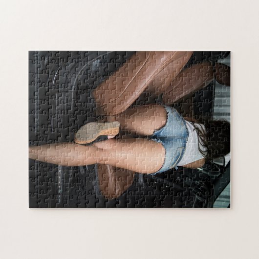 Single Z Hot 252-Piece Puzzle-babes en -auto's Legpuzzel (Horizontaal)