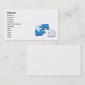 SingledPiecePuzzle101310, Naam, Adres 1, Addr... Visitekaartje (Voorkant / Achterkant)