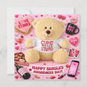 Singles Awareness Day Greeting with Anti-Valentine Kaart (Voorkant)