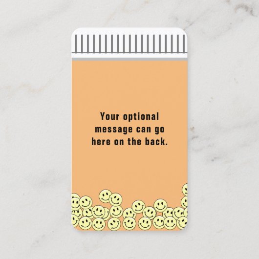 Singles - memorabel en leuk visitekaartje (Achterkant)