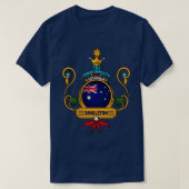 Singleton stad Australische vlag Souvenir T-shirt (Design voorkant)