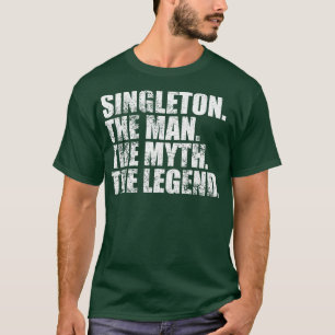 SingletonSingleton Achternaam Singleton T-shirt