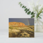 Singletrack bij Red Cliffs Desert Preserve nabij Briefkaart (Staand voorkant)
