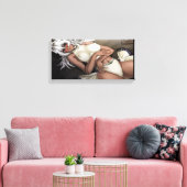 SingleZ "Lust" Hot Hentai Babe Canvas Print (Insitu (Woonkamer))