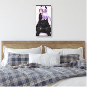 SingleZ "Make Me" Zwart en Paarse Hentai Canvas (Insitu (Slaapkamer))