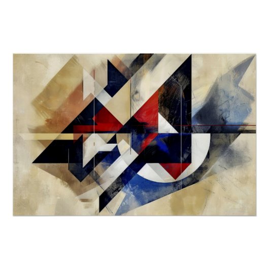 Singular Abstraction Perfect Poster (Voorkant)