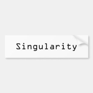Singulariteit Bumpersticker