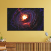 Singulariteit Canvas Afdruk (Insitu (Woonkamer))