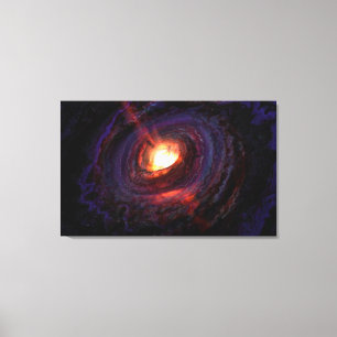 Singulariteit Canvas Afdruk