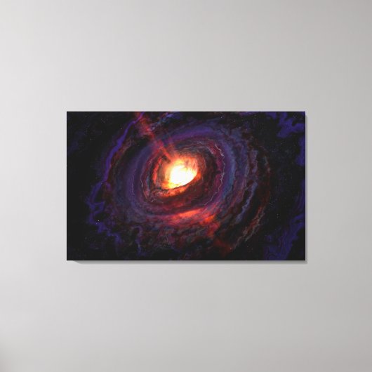 Singulariteit Canvas Afdruk (Voorkant)