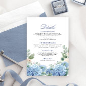 SINI Blue Hydrangea Details Kaart