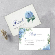 SINI Blue Hydrangea Response Kaart