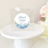 SINI Blue Hydrangea Sticker