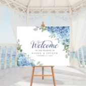 SINI Blue Hydrangea Welkom Poster