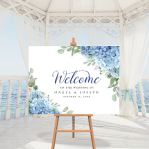 SINI Blue Hydrangea Welkom Poster