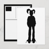 Sini Bunny Pasen Briefkaart (Voorkant / Achterkant)