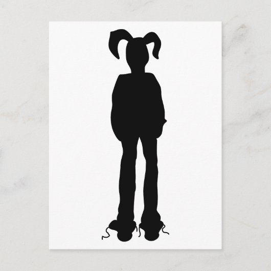 Sini Bunny Pasen Briefkaart (Voorkant)