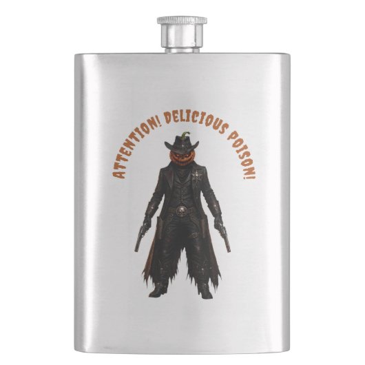 Siniastere pompoensheriff Cowboy Jack-o'-Lantern G Flacon (Voorkant)