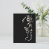 sinibunny briefkaart (Staand voorkant)