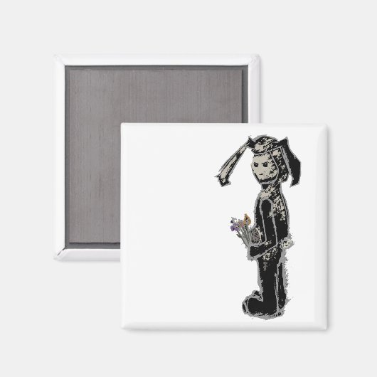 sinibunny magneet (Voorkant / Achterkant)